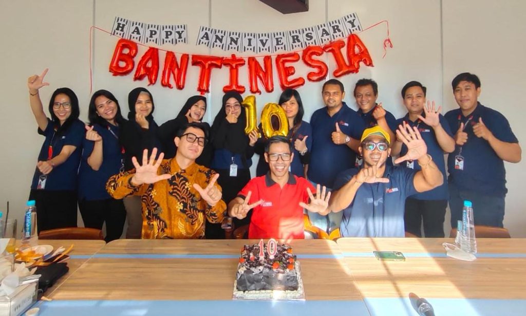 10th Anniversary PT Banti Indonesia #HardWorkDedication #CepatTepatTuntas #PerAgustaAdAgusta