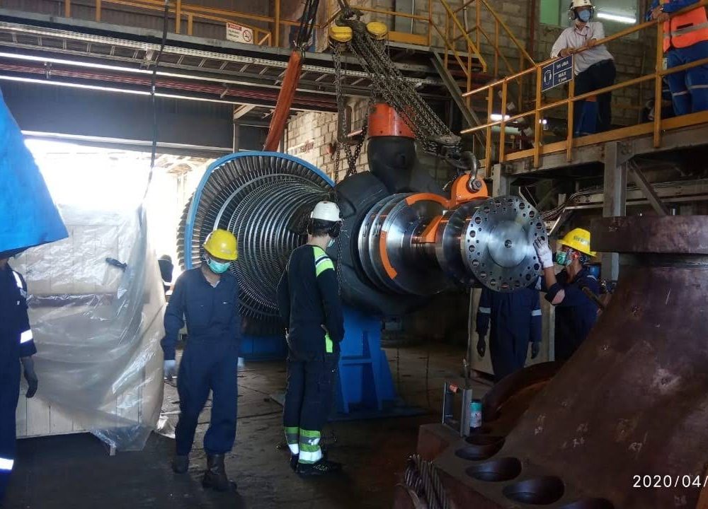 Overhaul Turbine – PT Siemens Indonesia