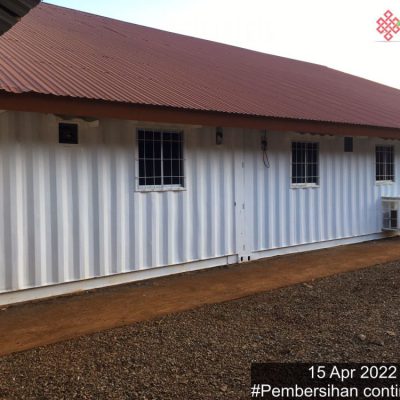 Konstruksi Pembangunan Office dan Warehouse Container