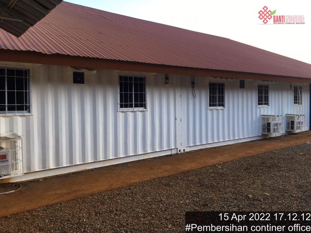 Konstruksi Pembangunan Office dan Warehouse Container
