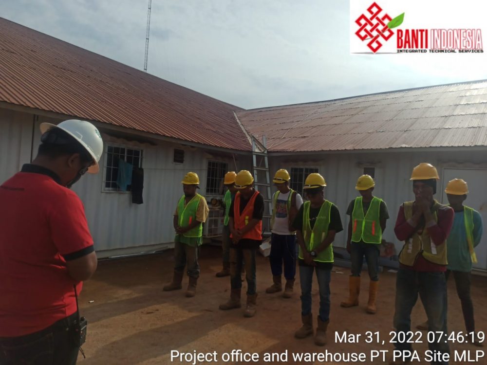 Konstruksi Pembangunan Office dan Warehouse Container