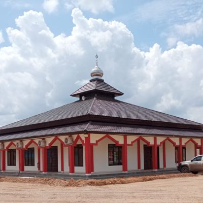 Pembangunan Masjid KM 12 PT Ganda Alam Makmur