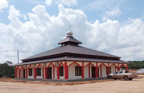 Pembangunan Masjid KM 12 PT Ganda Alam Makmur