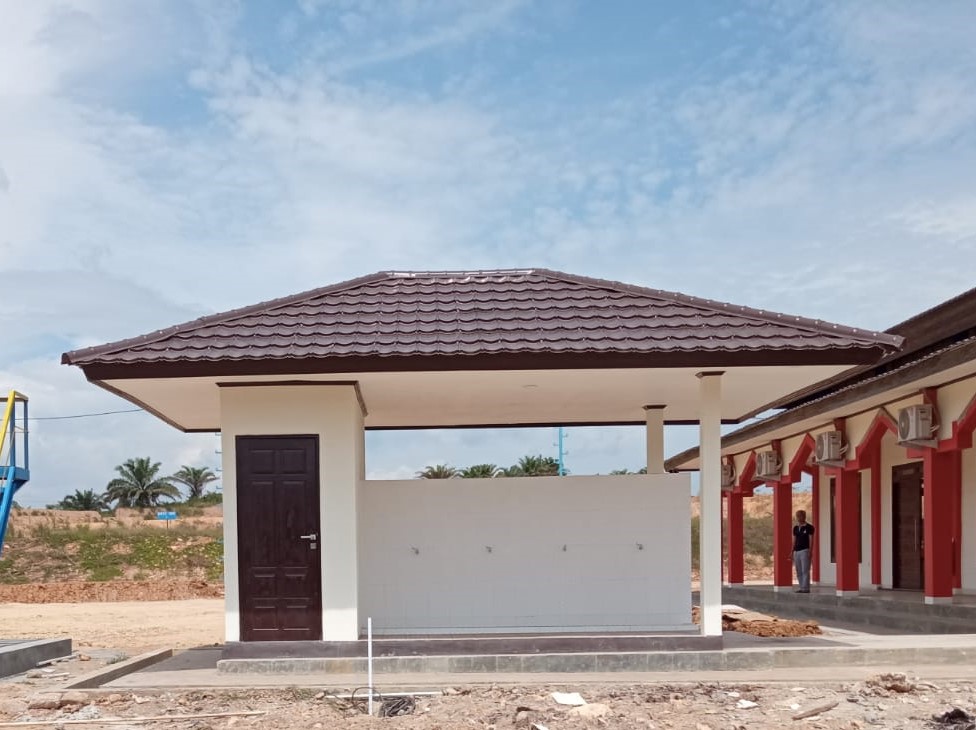 Pembangunan Masjid KM 12 PT Ganda Alam Makmur