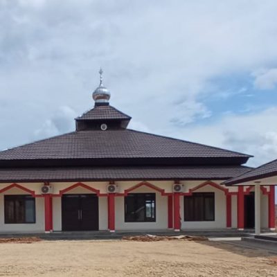 Pembangunan Masjid KM 12 PT Ganda Alam Makmur